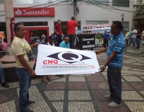 Manifestação em Campos dos Goytacazes RJ, contra o PL 4330