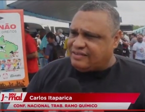 Químicos da Bahia distribuem cartilha contra Reforma Trabalhista