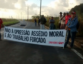 Mobilização com paralisação dos vidreiros de Pernambuco na empresa Vivix