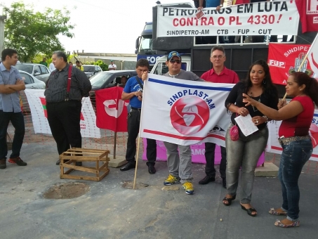 Protesto Polo Industrial de Manaus