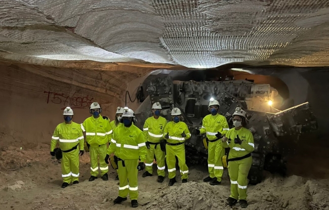 Dirigentes sindicais visitam planta da empresa Mosaic: mina em potássio em Aracaju, onde 2 engenheiras coordenam 800 trabalhadores