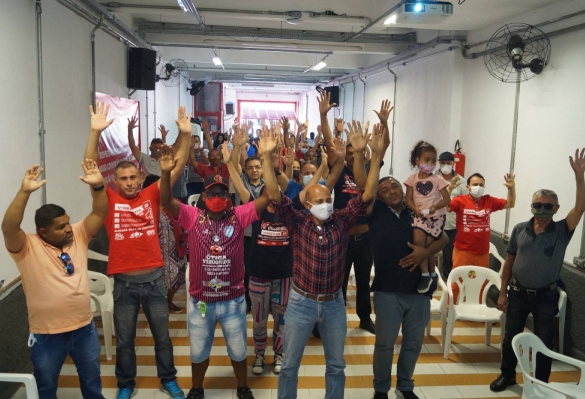 Assembleia dos Vidreiros de São Paulo que aprovou a negociação