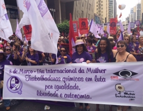 Ato 8 de Março em São Paulo