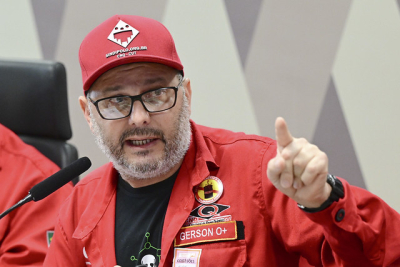 Gerson Cardoso, do Sindipolo-RS (Geraldo Magela/Agência Senado)