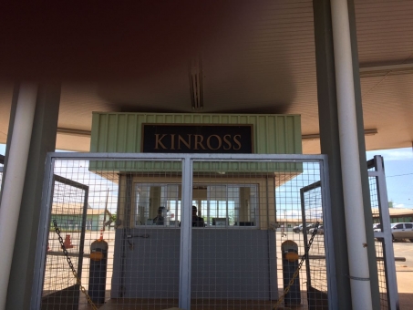 Visita à empresa Kinross (mineração de ouro)