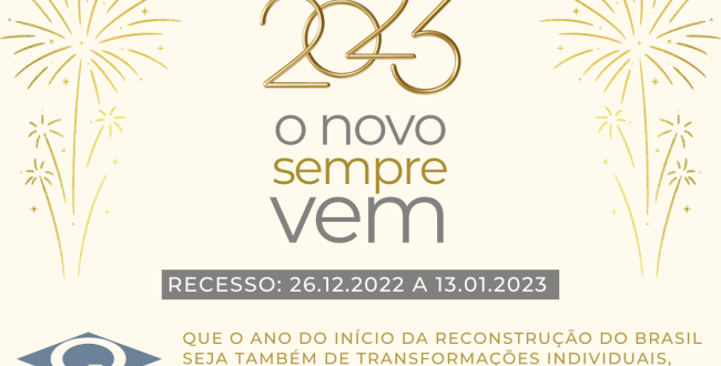 CNQ-CUT entra em recesso a partir de 26 de dezembro