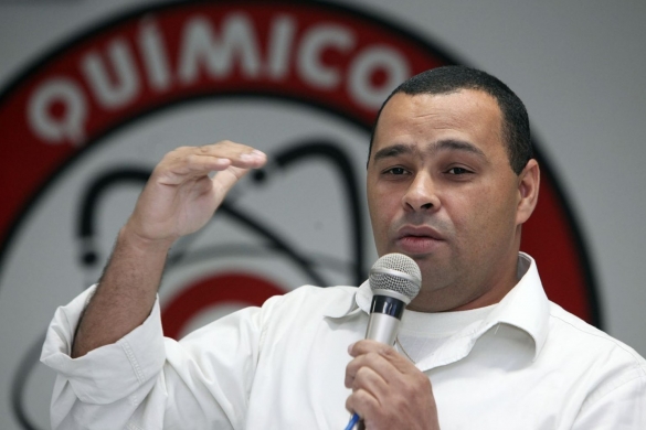 Companheiro Raimundo Suzart, presidente do Sindicato dos Químicos do ABC