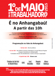1 de Maio - Em defesa dos direitos, da democracia, da Petrobras e da Reforma Política