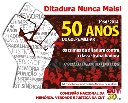 Marca 50 anos do Golpe Militar - BAIXA